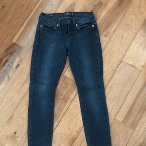 Lucky Brand Very Dark Wash Skinny Jeans